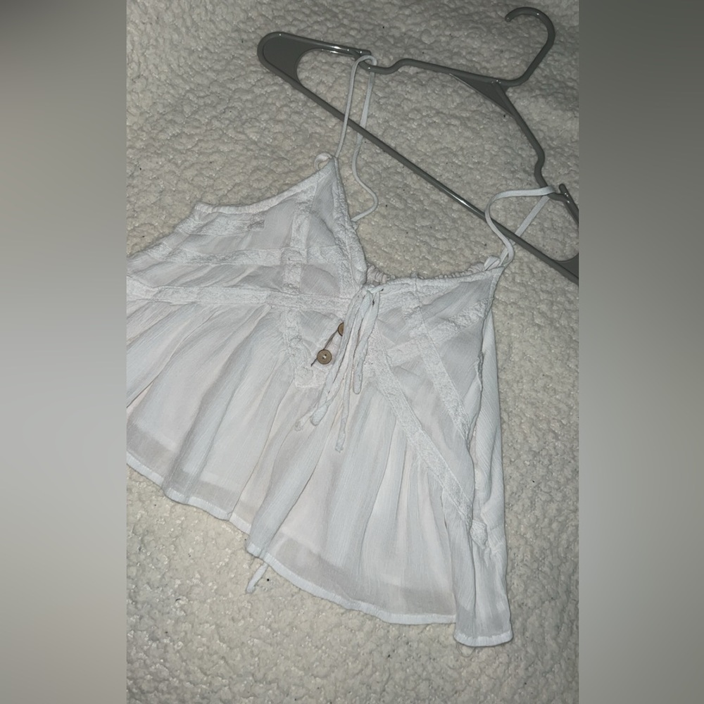 White Loose Tank